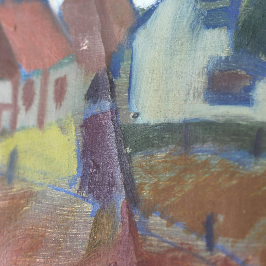 超貴重・一点物】エリックホグラン Erik Hoglund 油彩画 北欧アート