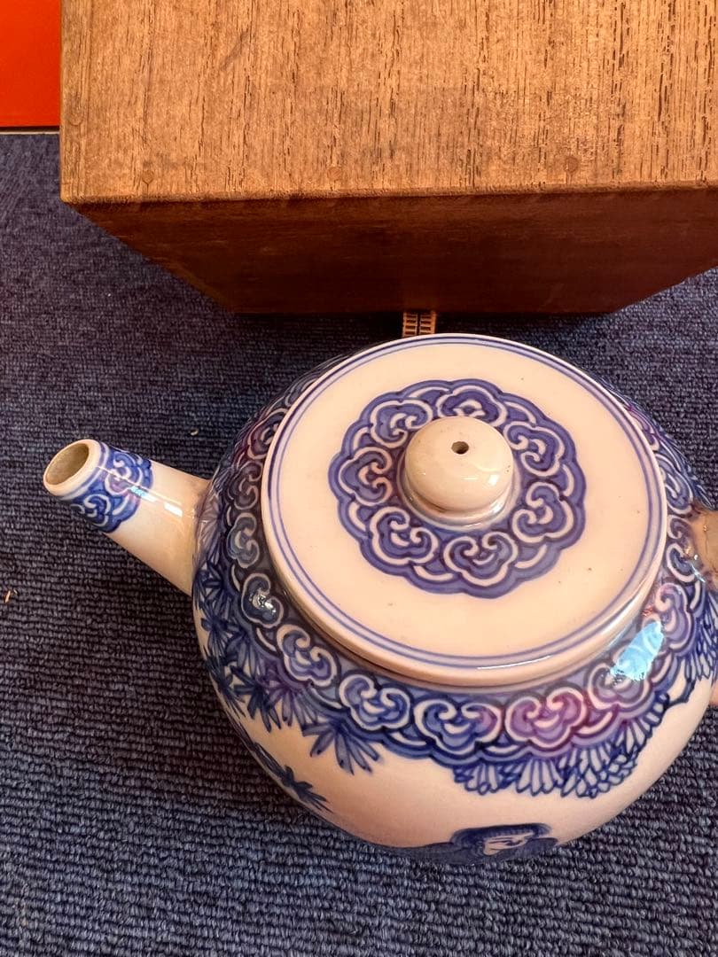 926 中国 骨董 大清乾隆 水指 急須 時代物