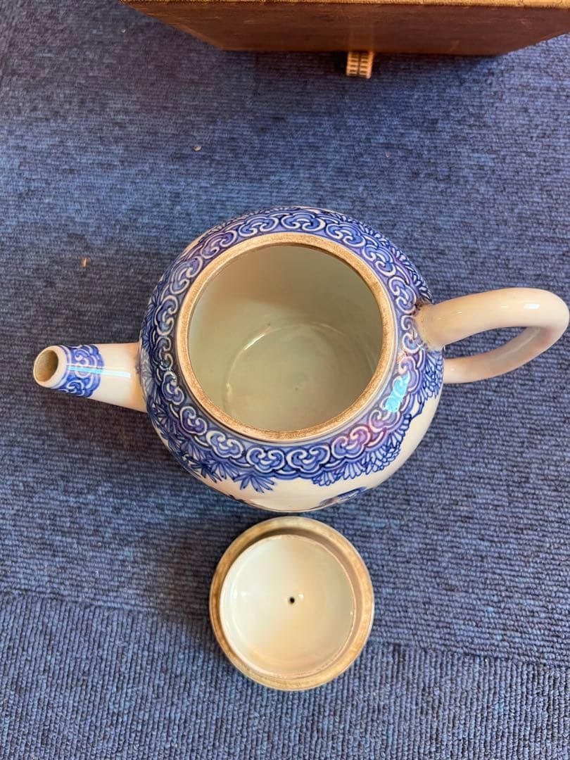 926 中国 骨董 大清乾隆 水指 急須 時代物