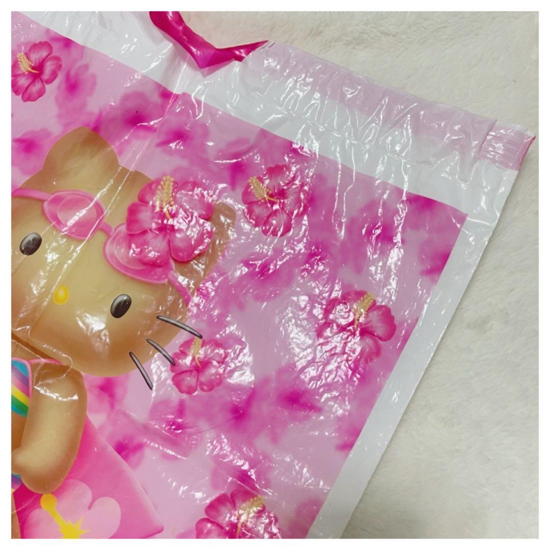 レア サンリオ 日焼けキティ ハイビスカス サーフ ショップ袋 2002年製