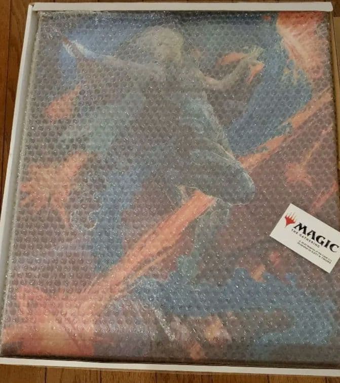 MTG Force of will 意志の力　マジック大戦祭　キャンバスアート MTG 意志の力 キャンバスアート 大 マジック大戦祭 - メルカリ