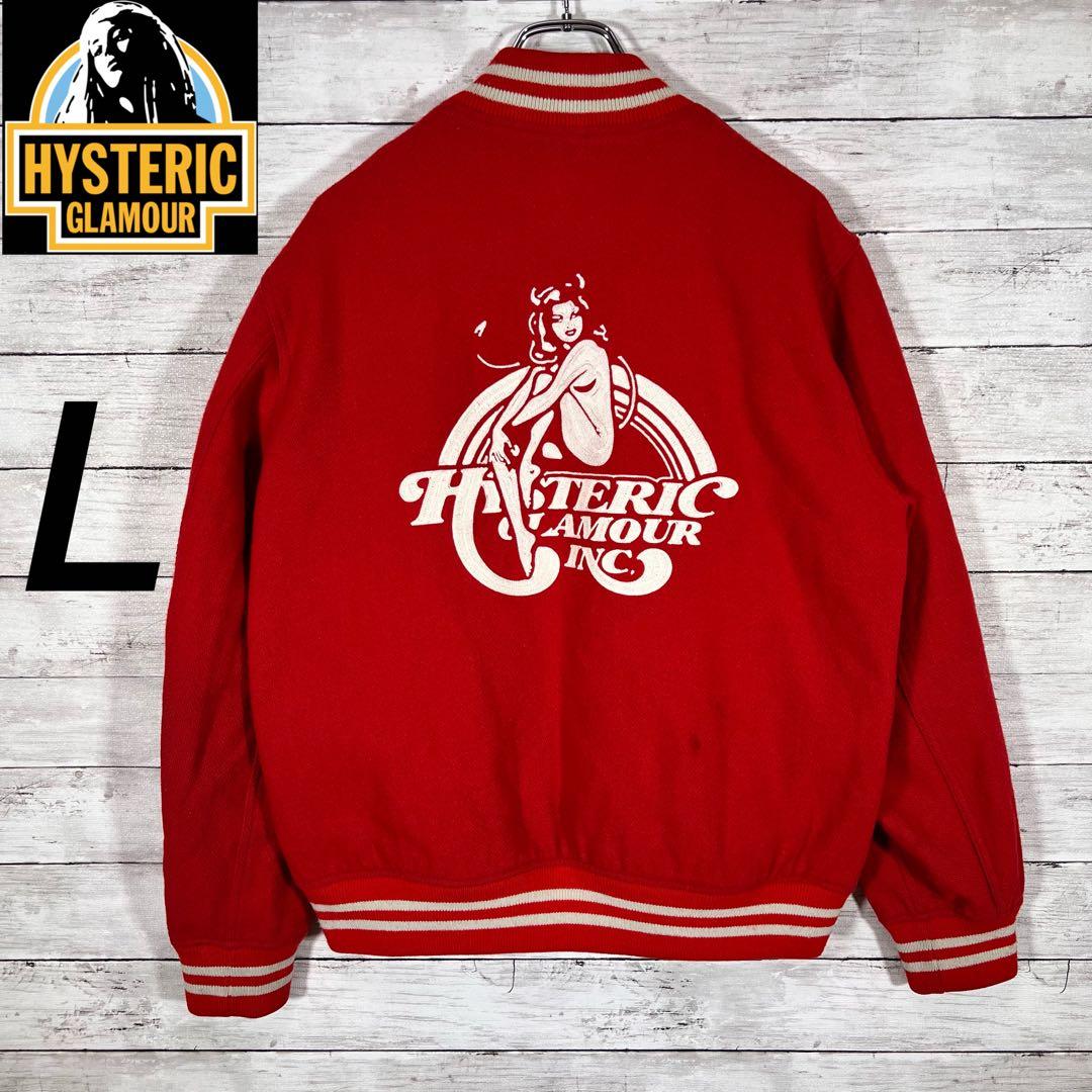 人気モデル』 ヒステリックグラマー スタジャン デビルガール 刺繍 赤