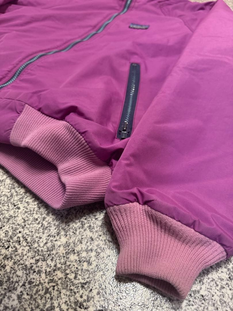 80s USA製 パタゴニア シェルドシンチラ ピンク S 三角タグ 希少