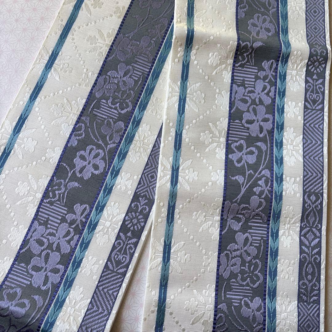 OB85本場筑前博多織小袋帯 半幅帯 椿 本袋 正絹 新品 - メルカリ