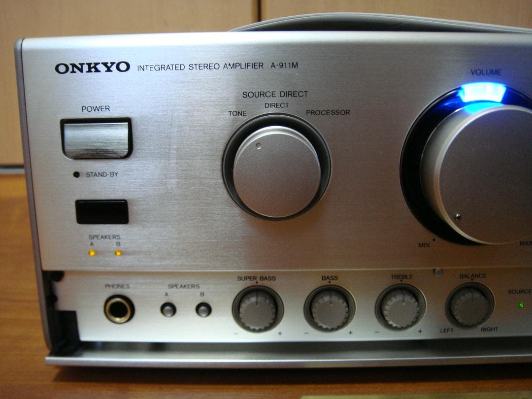 整備済 程度良 ONKYOオンキョー INTEC275アンプ A-911M取説付 - メルカリ