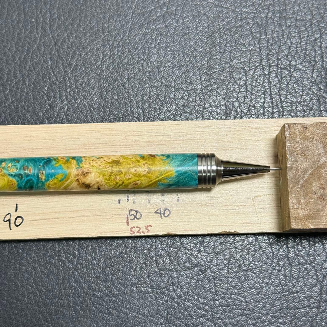 113メープルバールスタビ 木製シャーペン 強低重心R ステンレス 溝付き