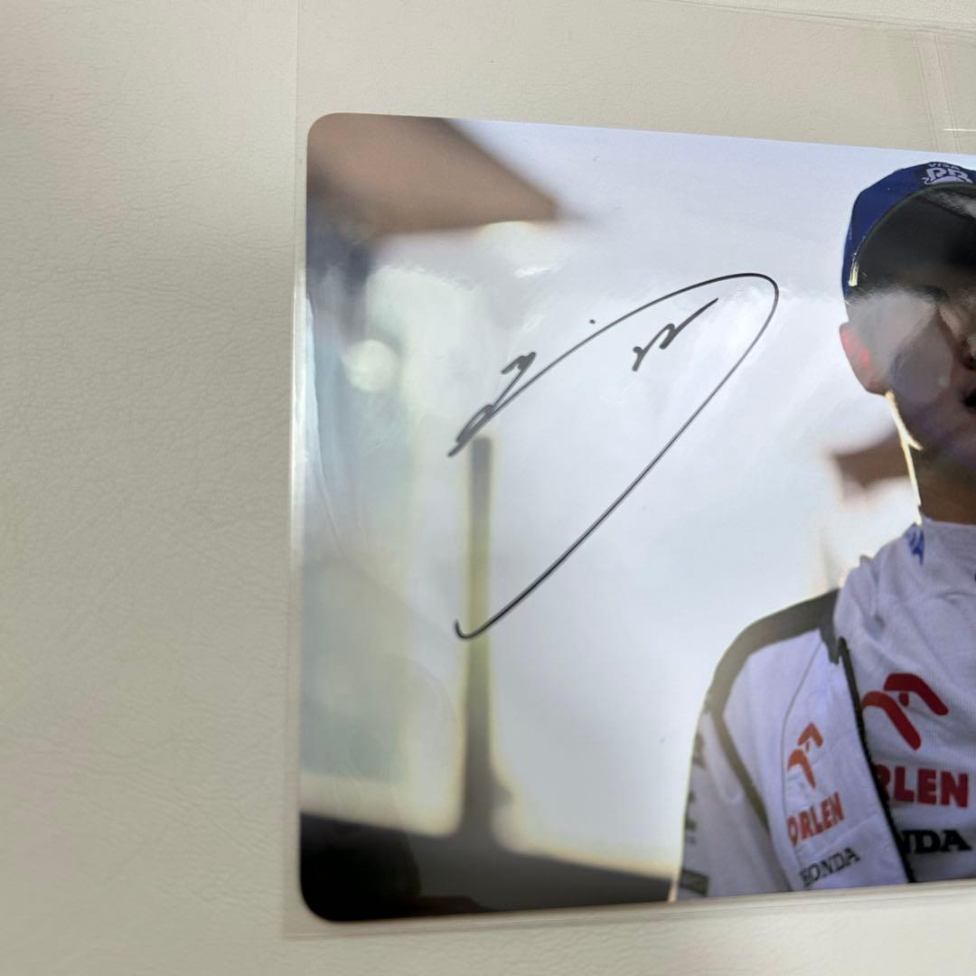 角田裕毅 サインカード F1 ドライバー - メルカリ