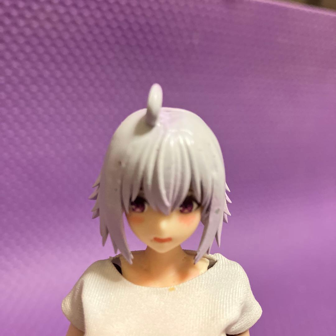 メガミデバイス 鯉印製koibody L使用改造素体髪パーツ フェイスパーツ