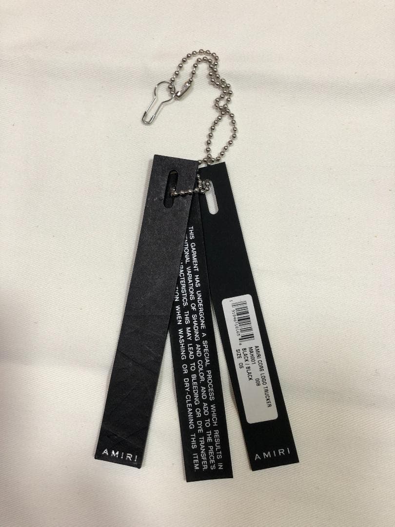 わっさん様 本物 AMIRI ブラック キャップ CORE LOGO - メルカリ