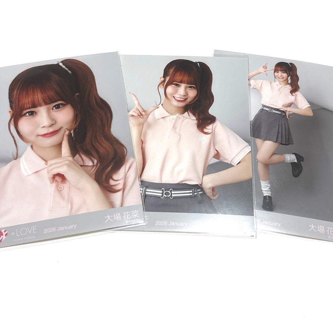 LOVE イコラブ 大場花菜 生写真 個別ポロシャツ コンプ - メルカリ