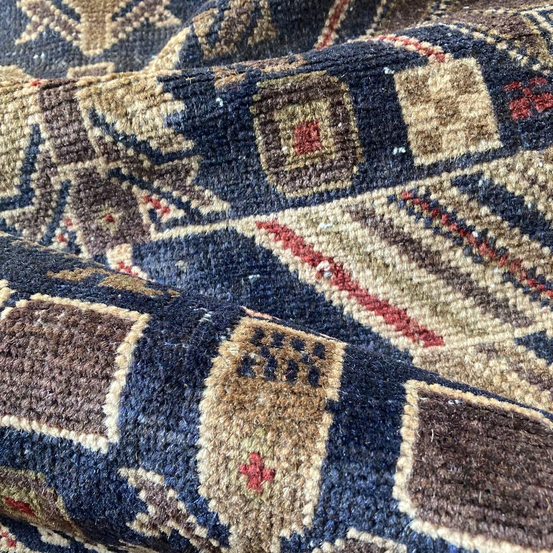 トライバルラグ バルーチ ランナーラグ①ヴィンテージラグ バルーチ