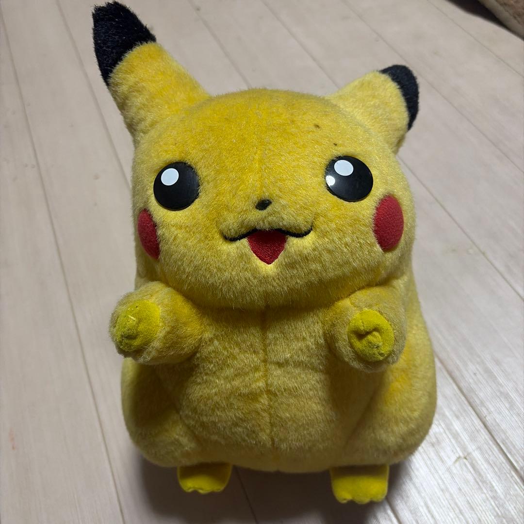 おしゃべりピカチュウ ぬいぐるみ 初期 約25cm TOMY レトロ - メルカリ