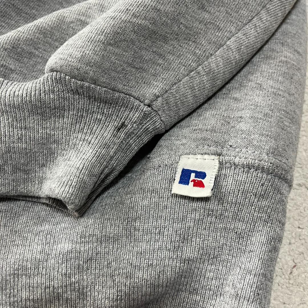 90s USA製 ラッセル 無地 スウェット グレー XXL 古着 vガゼット