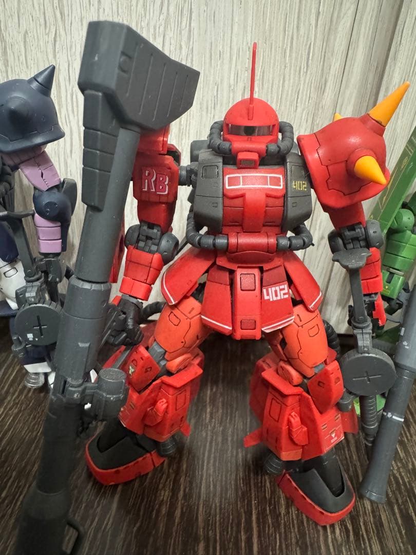 HG RG プレバン限定ザク8種 フルアーマガンダムジムスパルタンRGザク