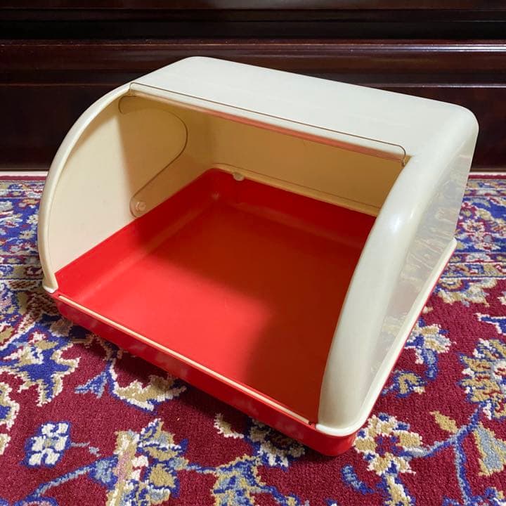昭和レトロ フードケース 調味料入れ ボックス パンケース ポップ 60
