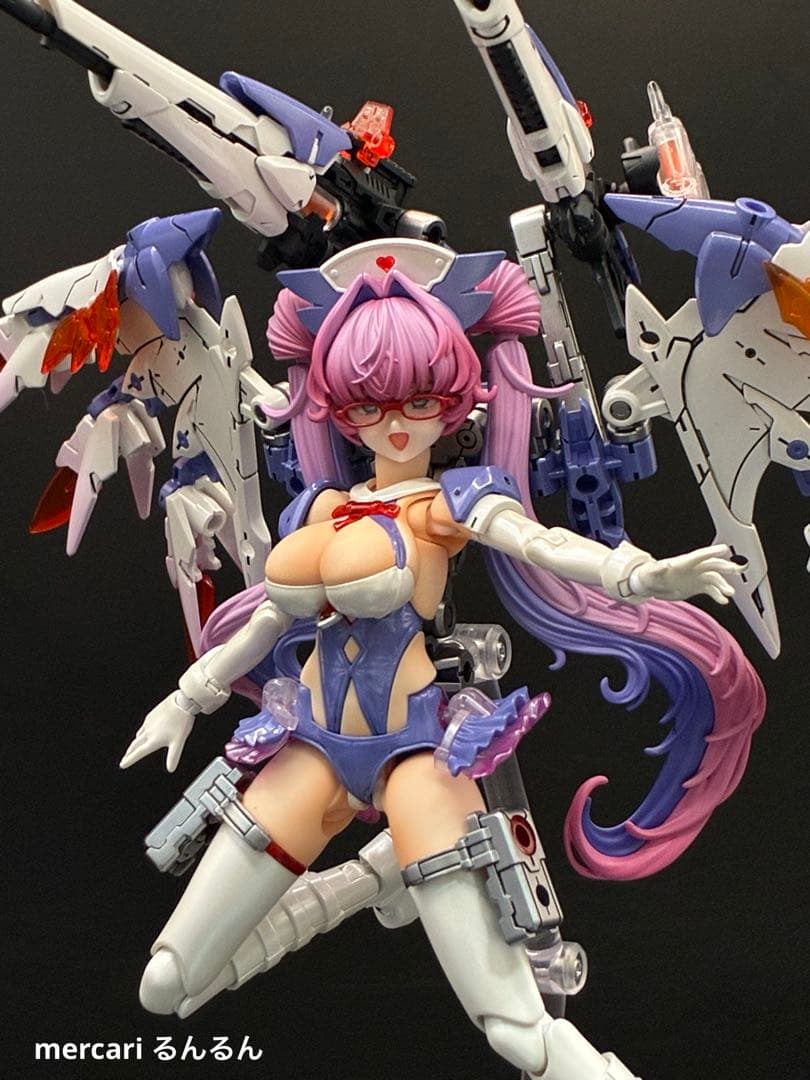 デザイアメイデン メディック素体 塗装完成品 メガミデバイス) デザイアメイデン メディック レビュー｜うたたね趣味