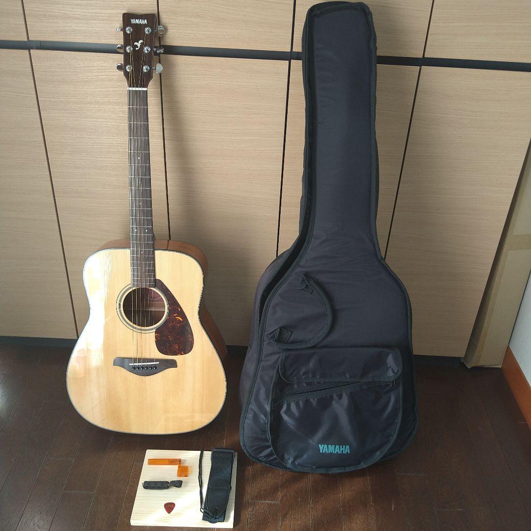 FG700S 美品YAMAHAアコースティックギター ケース付き YAMAHA アコースティックギター FG720S ソフトケース付の通販はau PAY