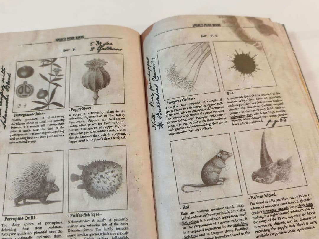 上級魔法薬学 教科書 レプリカ