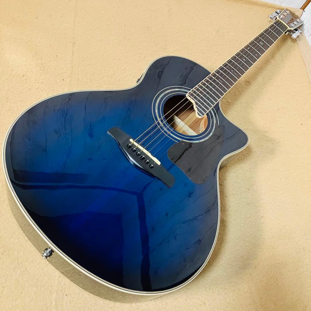 美品 S.YAIRI エレアコ YE-5M/BB ブルーサンバースト ヤイリ - メルカリ