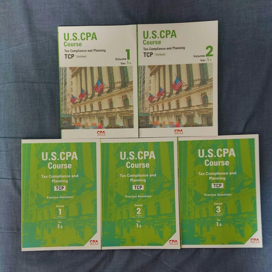 USCPA TCP(2025年最新版) テキスト&問題集 - メルカリ