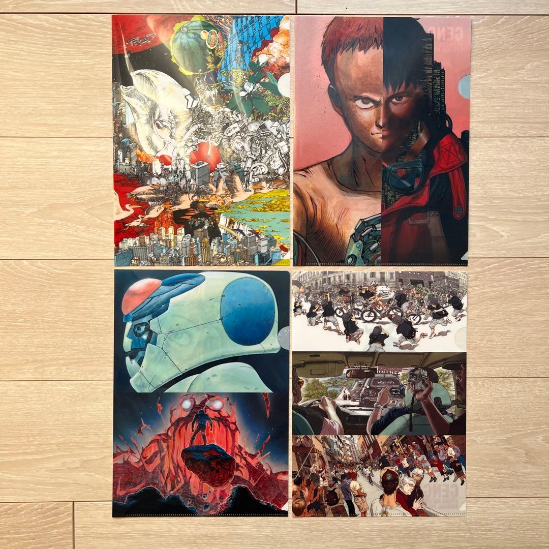 新品・未使用】大友克洋 GENGA展 クリアファイル 4枚組 - メルカリ