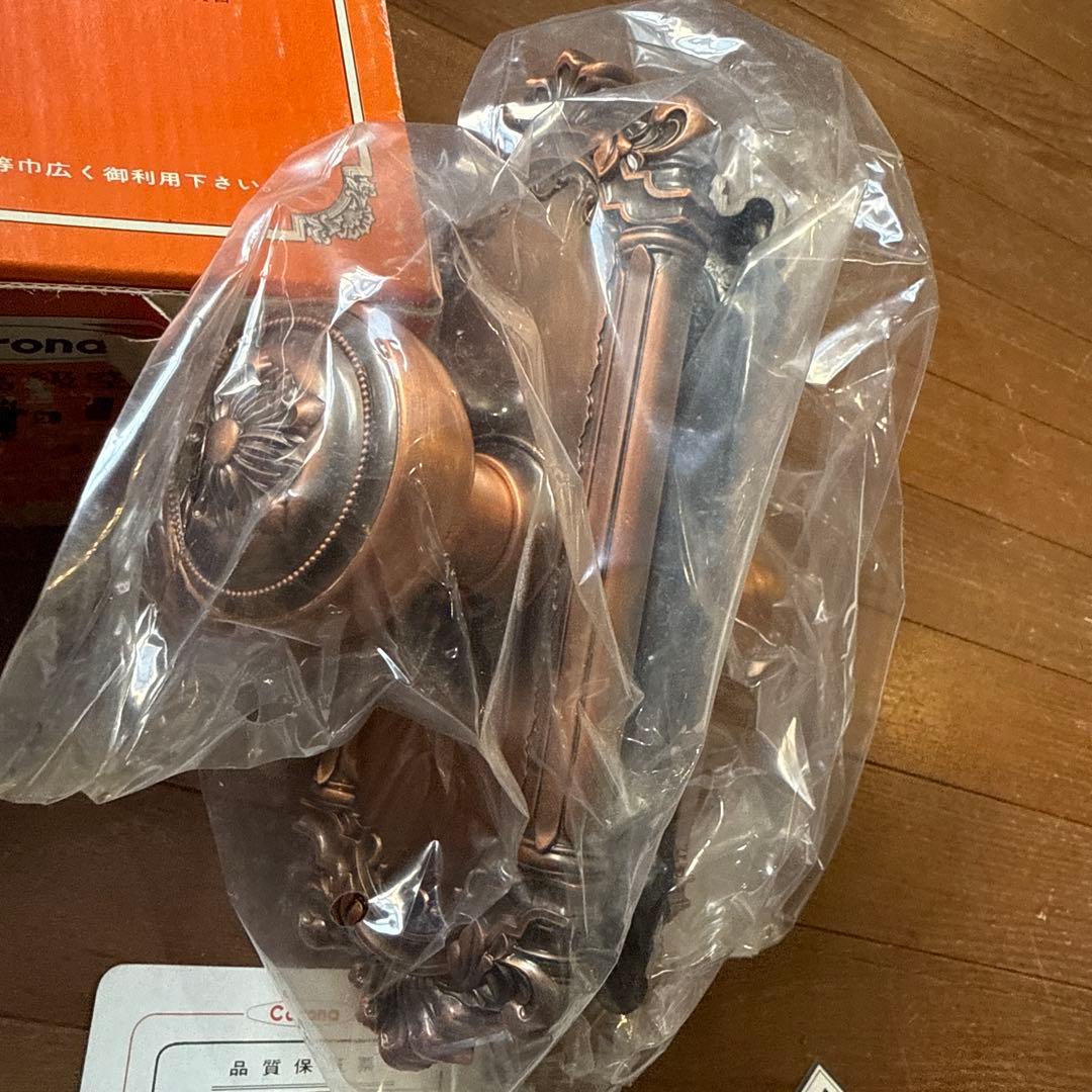 コロナ セントリー 未使用品 高級空錠 3号 握玉 ドアノブ 当時物 昭和