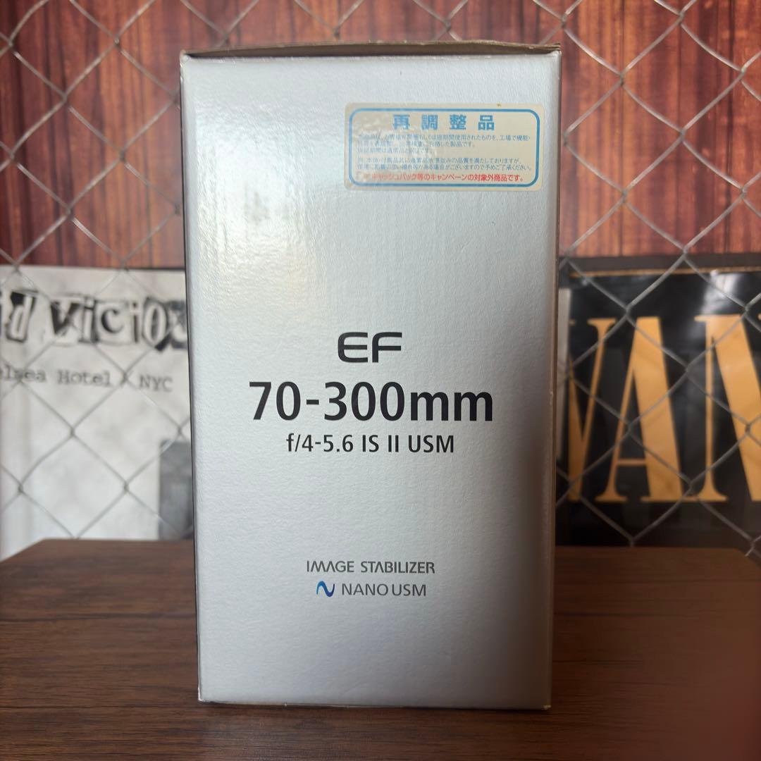 Canon EF 70-300mm f/4-5.6 IS II USM　レンズ