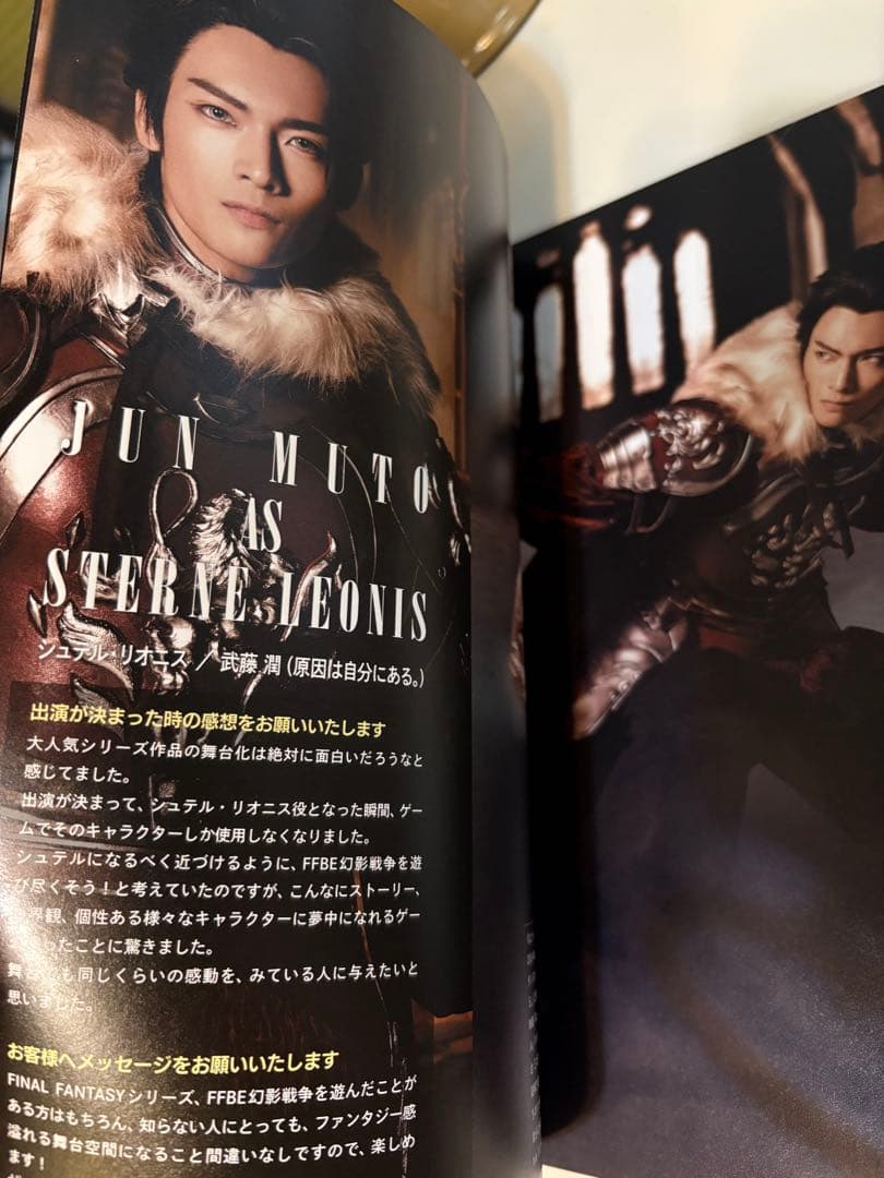 吉田仁人 FFBE 幻影戦争 初演パンフレットと写真セット - メルカリ