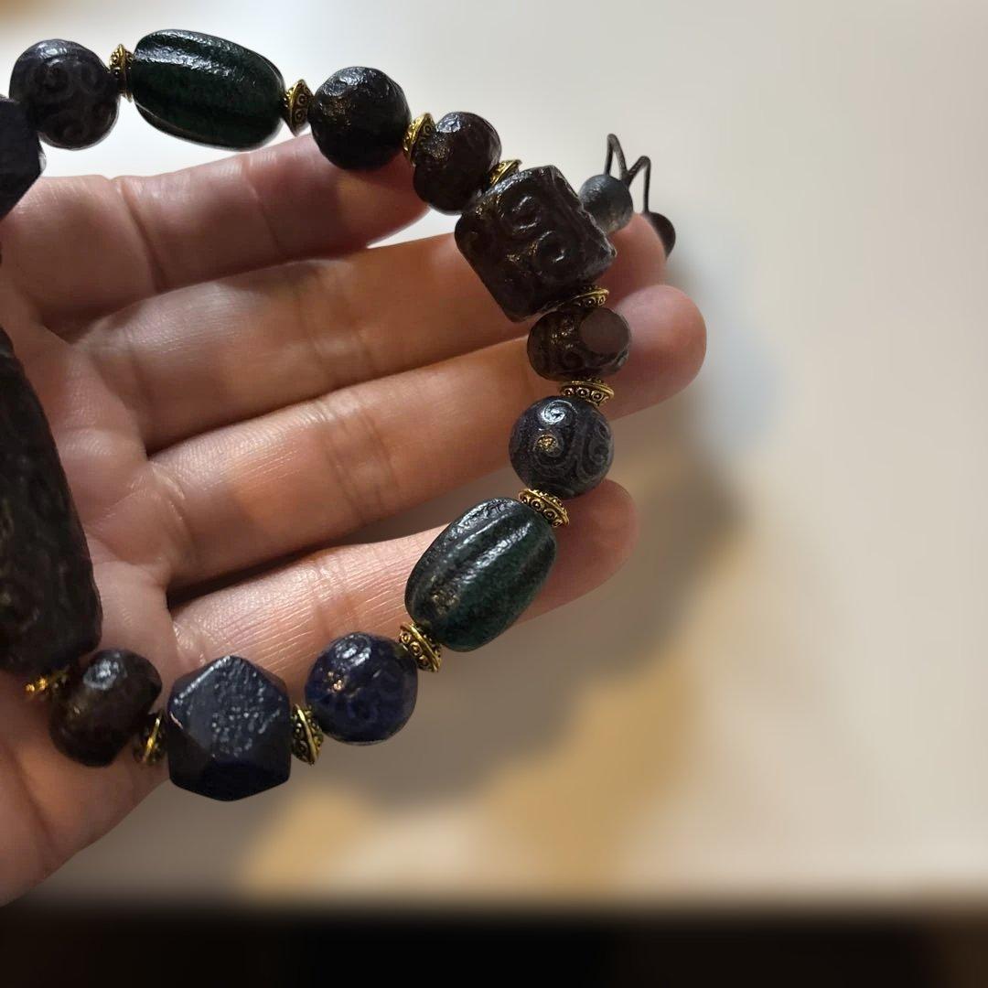 これは！すっごいパワーあります！ゾックゾクします！チベットマニ車天珠！やば〜い！