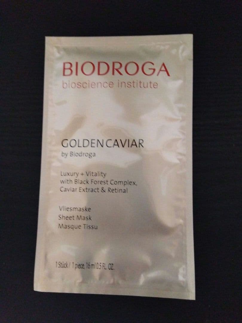 ミキ ビオドラガ Golden Caviar シートマスク 6枚セット×2箱 Golden