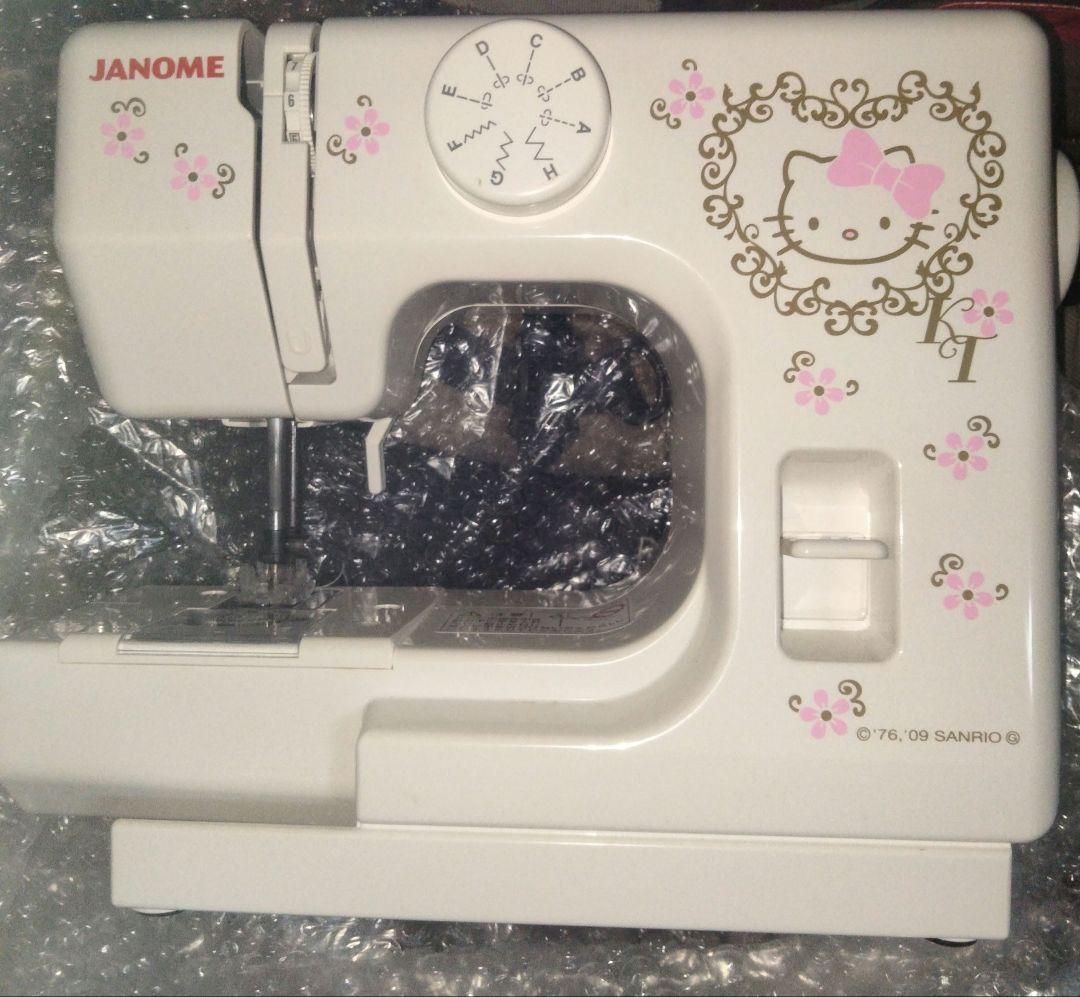 ハローキティミシン JANOMEミシン 可愛いハローキティミシン - メルカリ