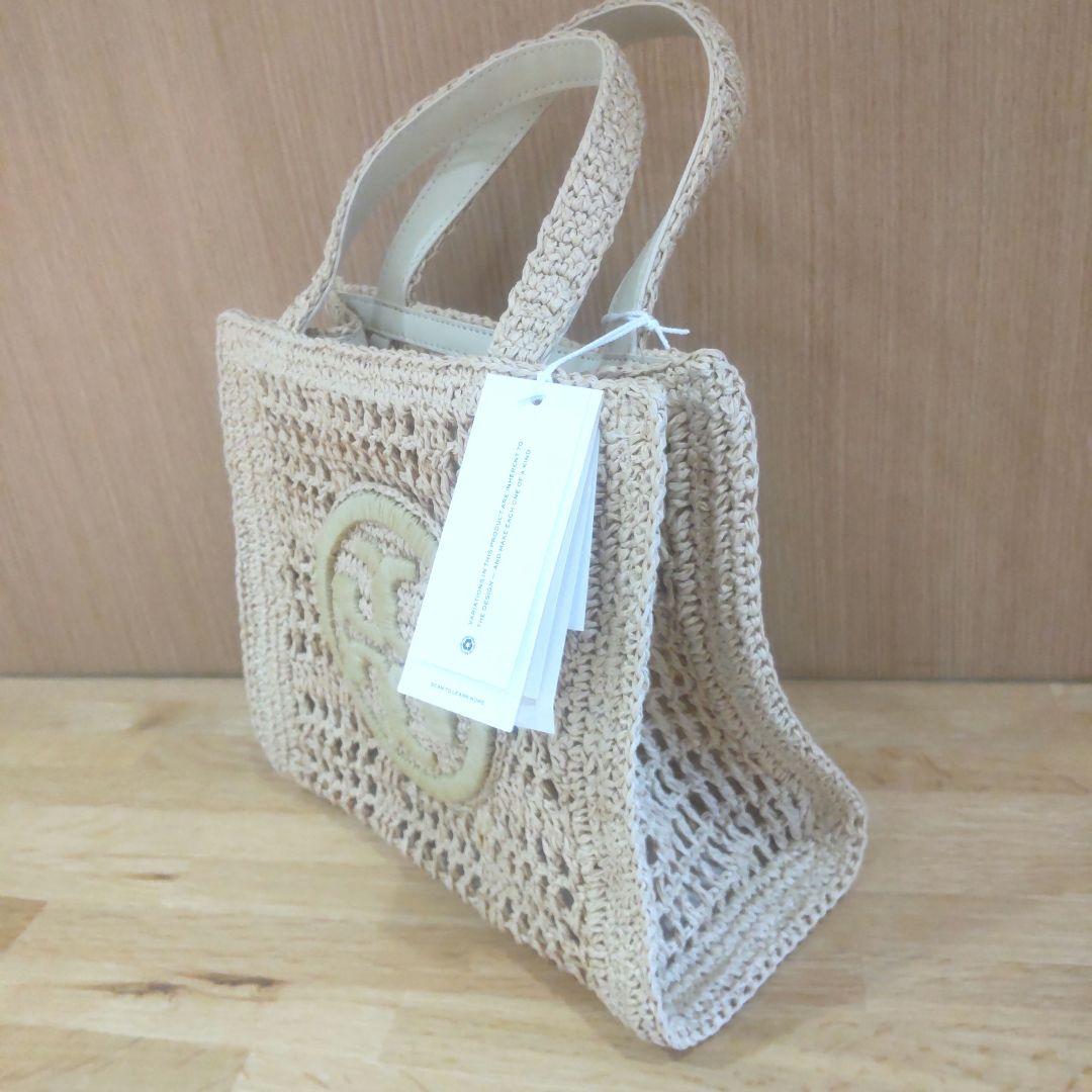 新品 ♡TORY BURCH♡ カゴバッグ クロシェスモールミニトートバッグ