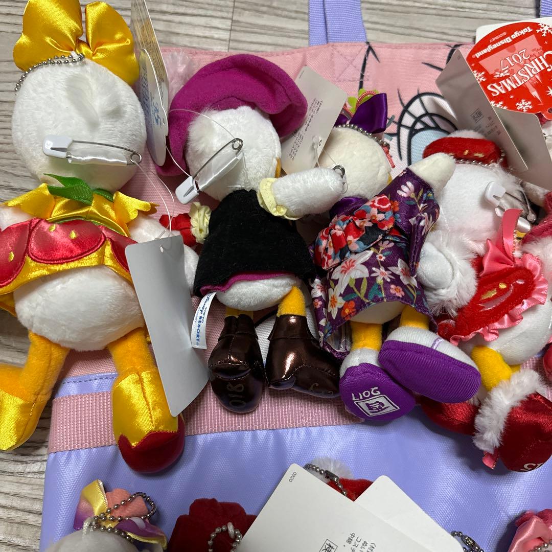 ディズニー レトロ デイジー ぬいば トートバッグ