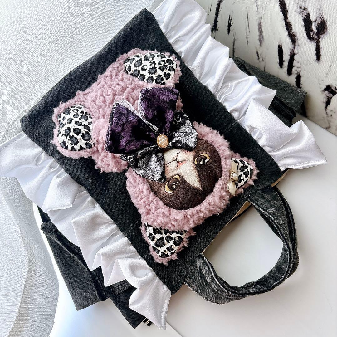 牡*❁様 コヤンイサムチョン トートバッグ ジョーズくん ハンドメイド