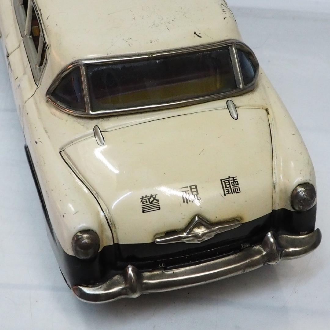 萬代屋【初代トヨペット クラウン警視庁パトカー欠品有】ブリキtin car
