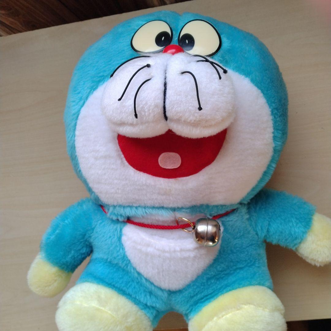 初代 ドラえもん ぬいぐるみ 昭和レトロ - メルカリ