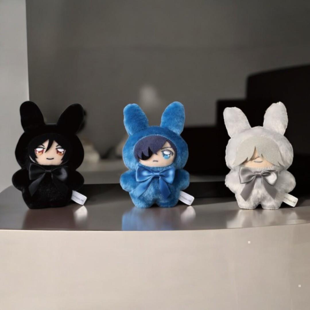 3種セット 黒執事 寄宿学校編 ちみけもマスコット セバスチャン シエル