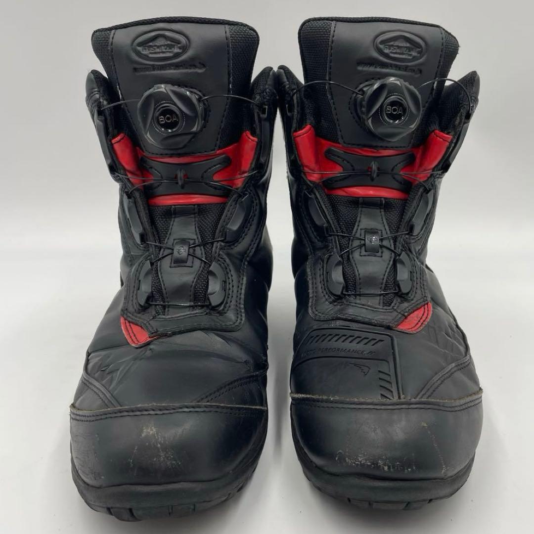 クシタニ アドーネシューズ　K-4577 25.5cm 黒赤