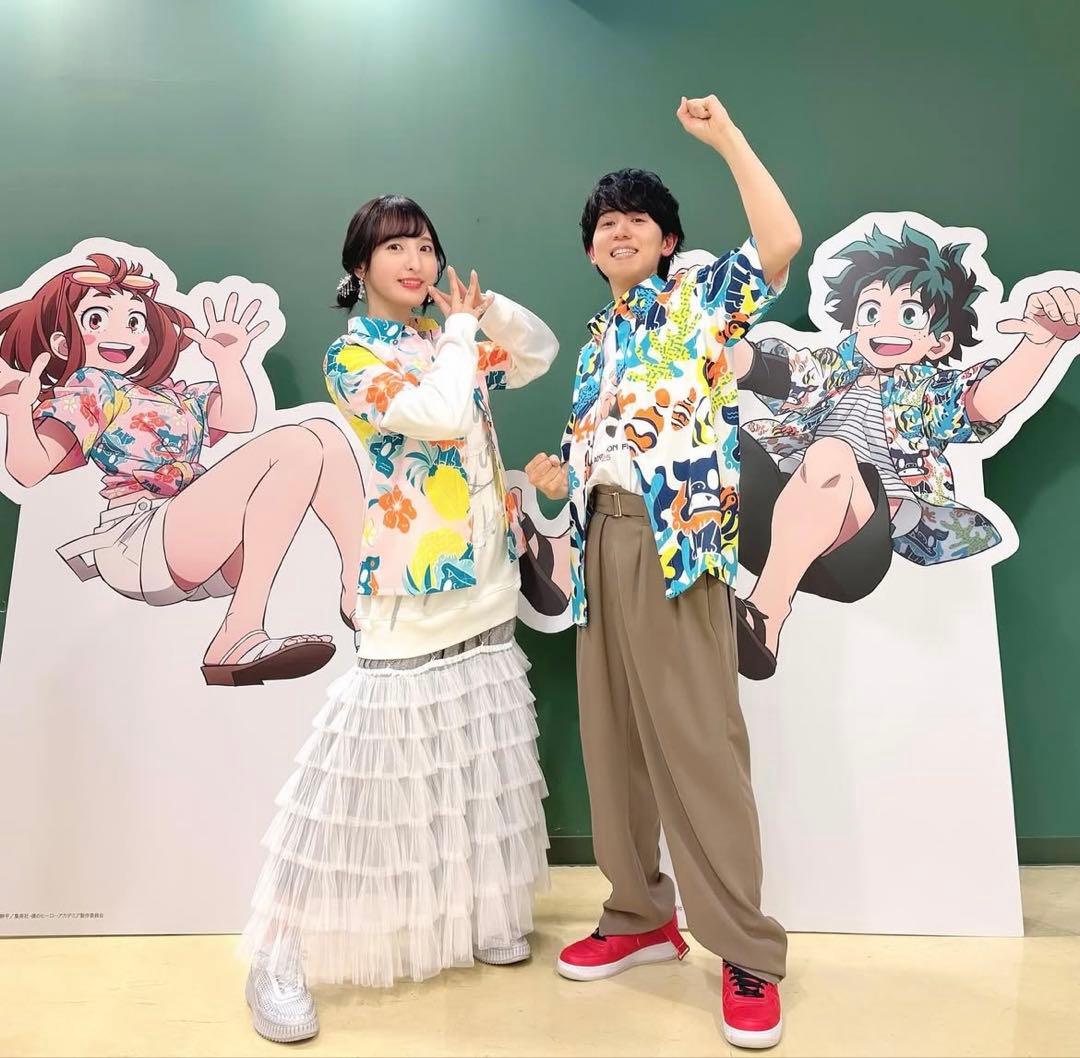 沖縄 限定 2025 アニメフェス ヒロアカ 緑谷出久 麗日お茶子 アクスタ