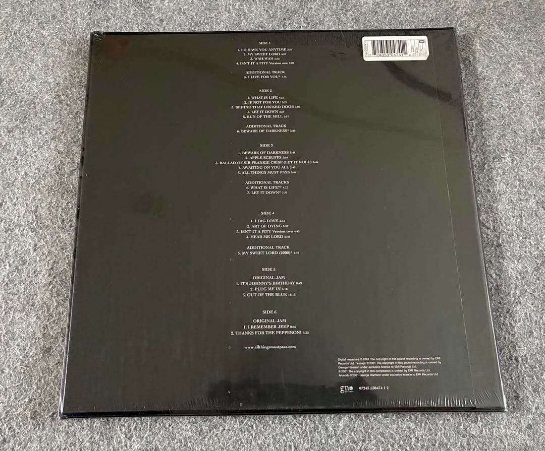 廃盤 ジョージハリスン/All Things〜NEW CENTURY EDIT - メルカリ