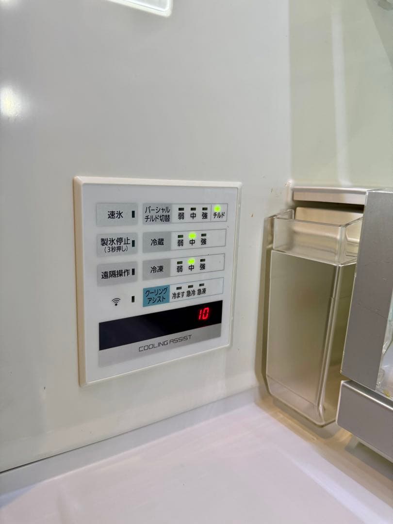 SALE中】 Panasonic 500L 観音開き冷蔵庫、ナノイー木目調 - メルカリ