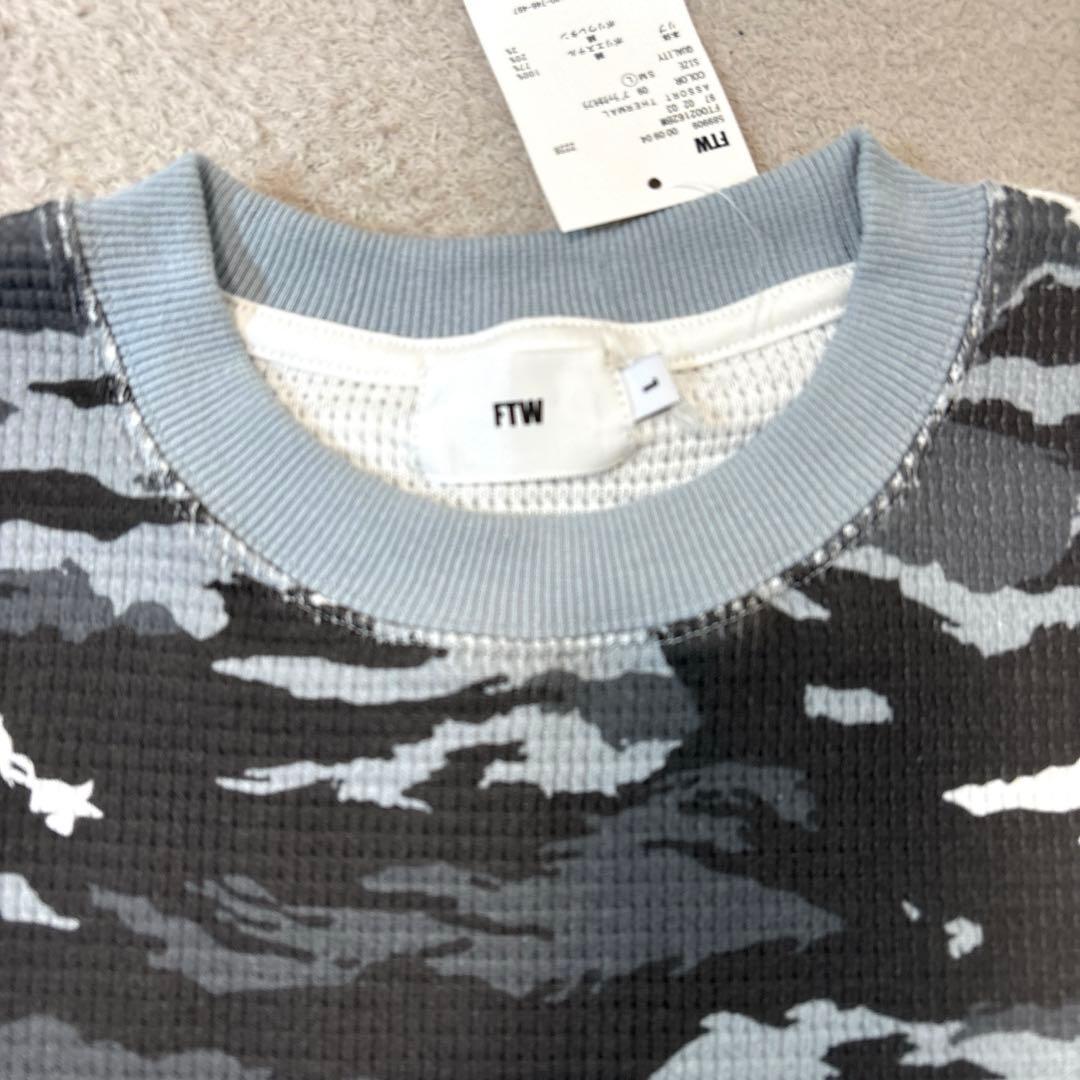 ☆新品、未使用、未着用☆ FTW迷彩サーマル グレー&黒 長袖 L - メルカリ