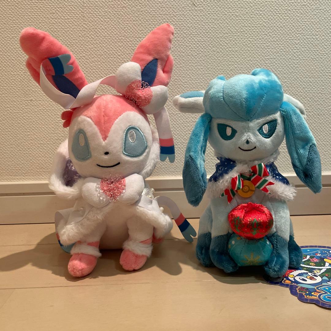 ポケモン ぬいぐるみ クリスマス グレイシア ニンフィア - メルカリ