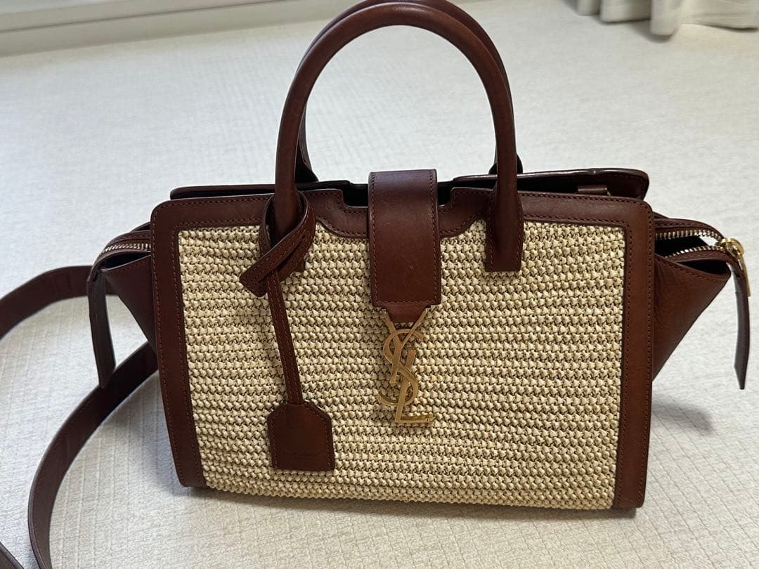 サンローラン SAINT LAURENT カバス CABAS ラフィア Saint Laurent（サンローラン）の「国内限定☆サンローランTOY