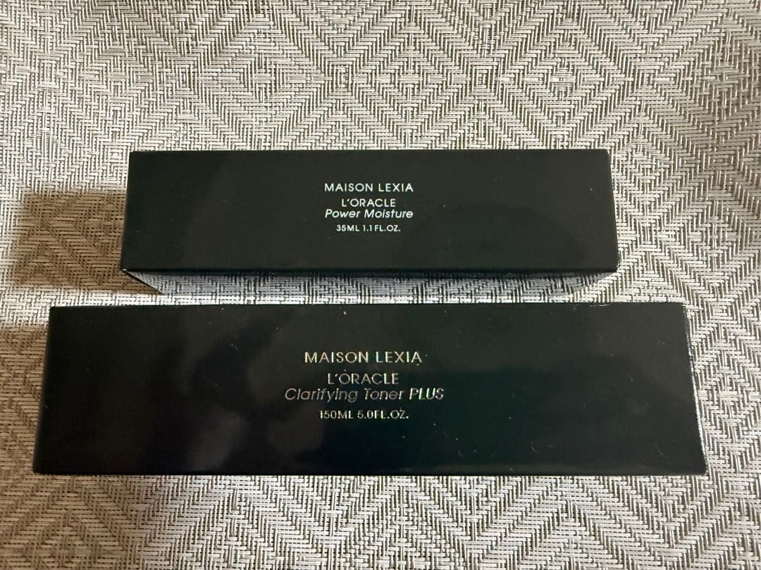 新品未使用】メゾンレクシア 秋冬限定化粧水と美容液のセット (今季化粧