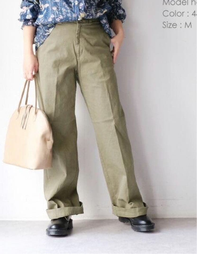 とんちゃん様 専用D.M.G. ドミンゴ ストレート パンツ 14-0132T - メルカリ