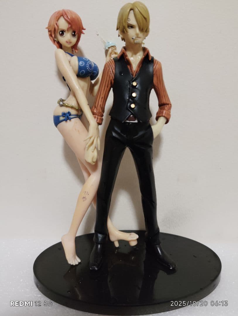 ワンピース ナミ サンジ カップルフィギュア - メルカリ