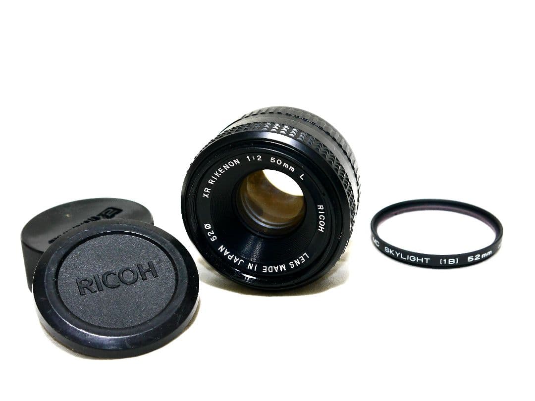 RICOH XR RIKENON 50mm F2 L 富岡光学 和製ズミクロン - メルカリ