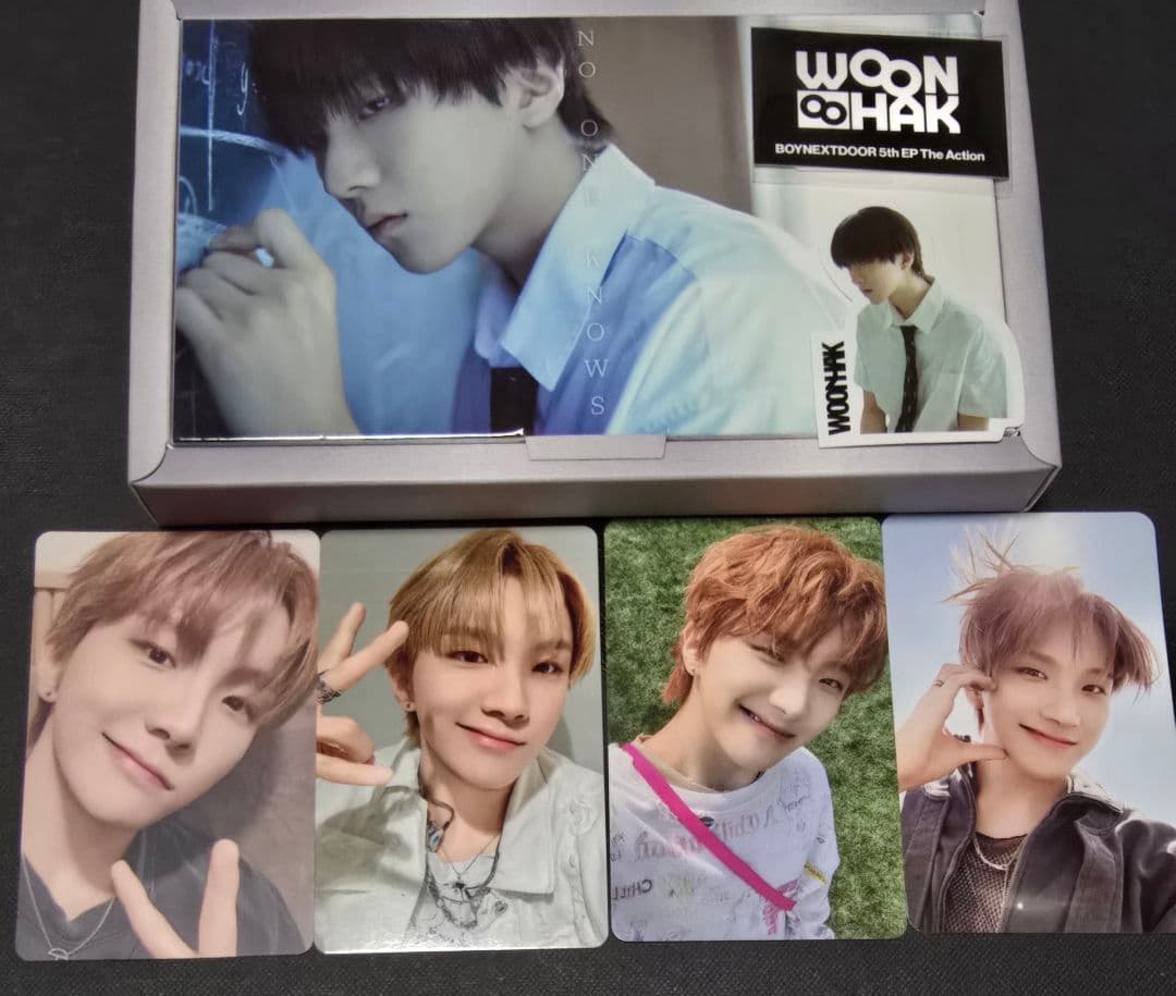 BOYNEXTDOOR ウナク トレカ TheAction ステッカー - メルカリ