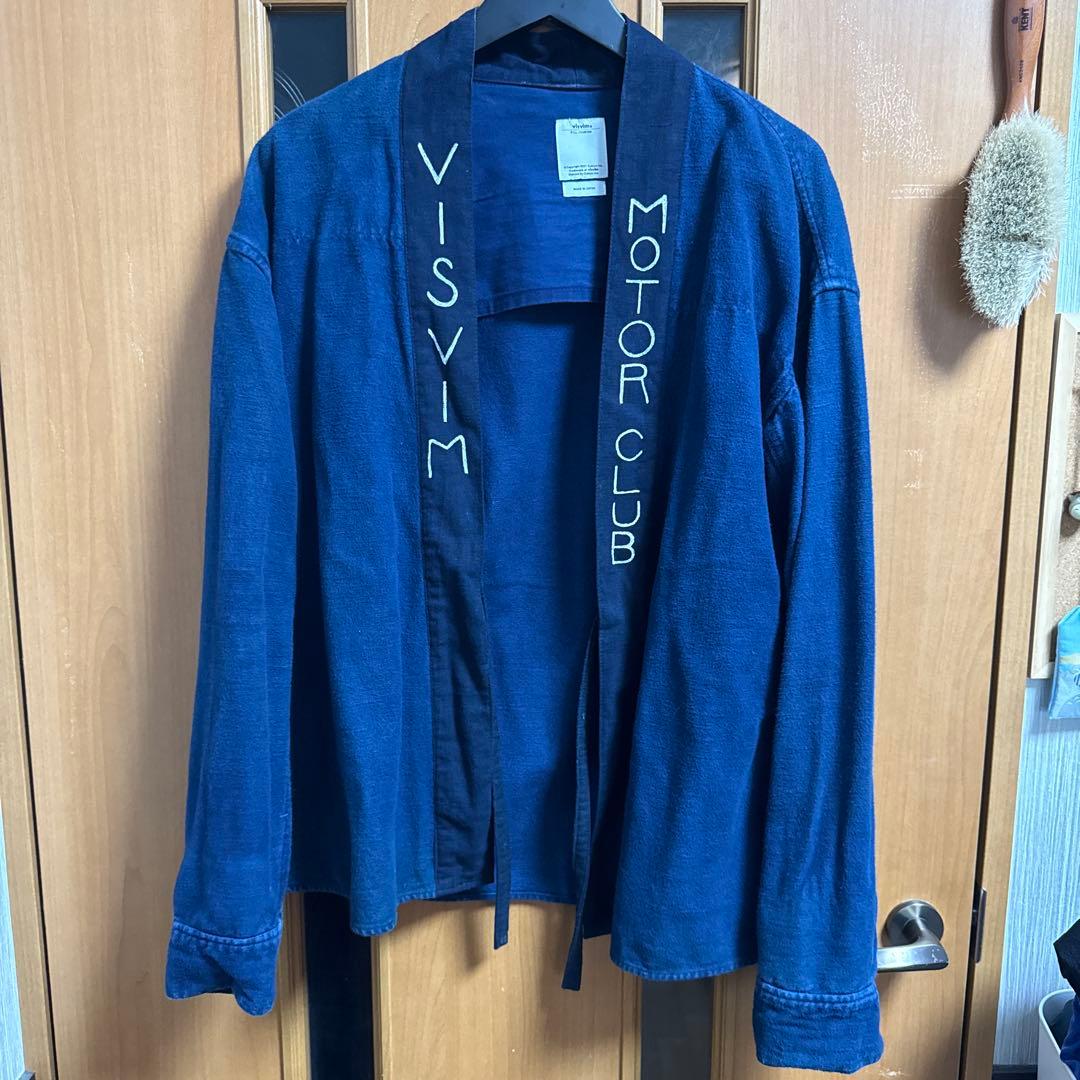 【名作】VISVIM LHAMO SHIRT MOTOR CLUB サイズ3 visvim Indigo Lhamo 